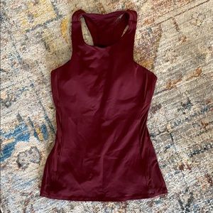 Lululemon mesh high neck top